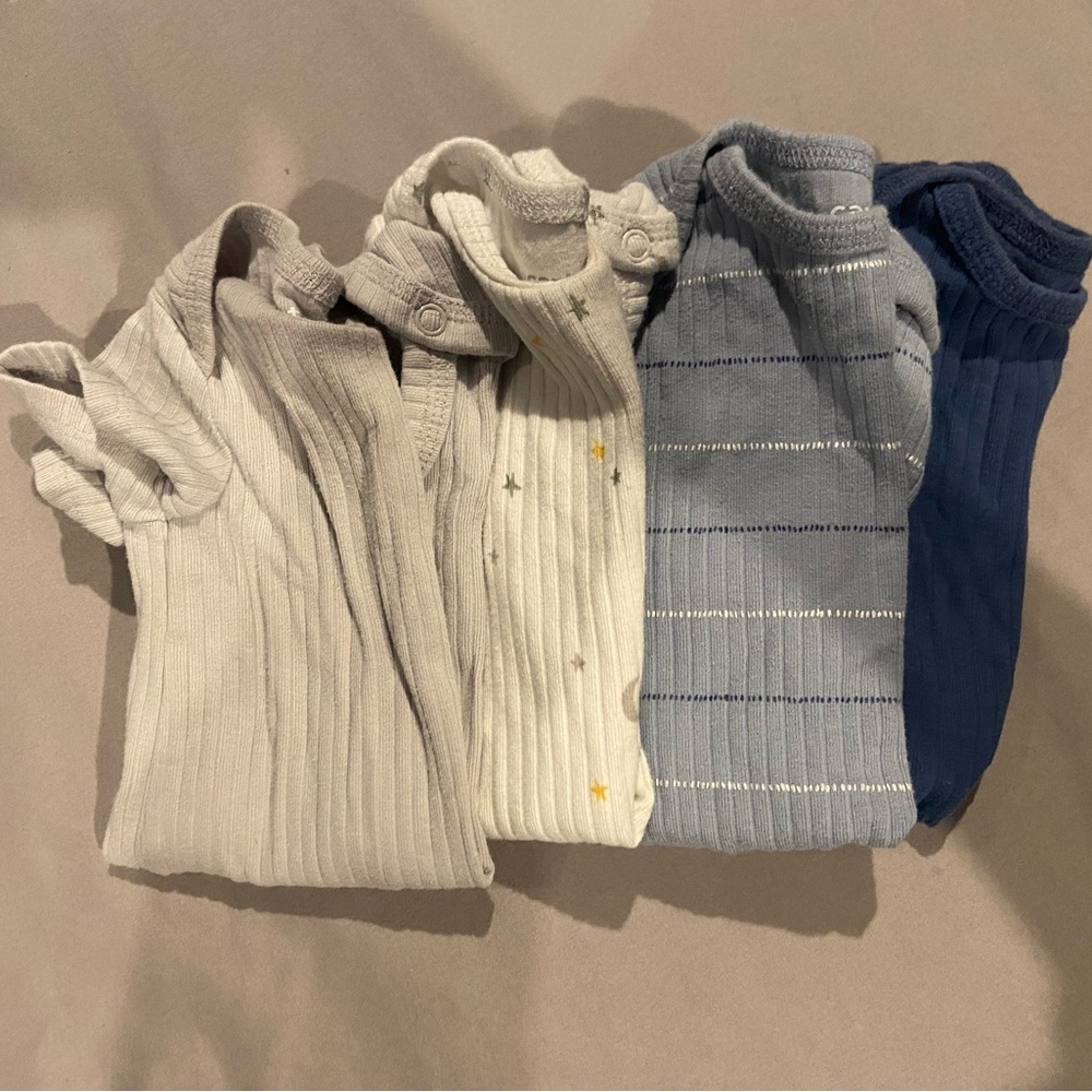 Carter's Light Gray Baby Bodysuit